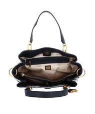 GUESS SHEMARA Jacquard-Tasche mit Schultergurt Marine-Logo - Damentaschen - 5