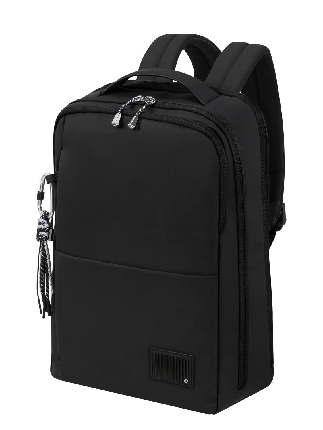 Samsonite Wander Last 14,1-Zoll-Laptop-Rucksack Schwarz