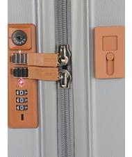 BRIC’S CAPRI Extra großer Trolley mit USB-Anschluss SILBER - Harte Trolleys - 6