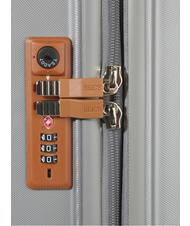 BRIC’S CAPRI Großer Trolley mit USB-Anschluss SILBER - Harte Trolleys - 6