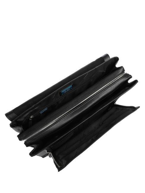 MODUS  15,6-Zoll-PC-Aktentasche aus Leder Schwarz - Arbeitstaschen