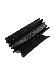 PIQUADRO MODUS  15,6-Zoll-PC-Aktentasche aus Leder Schwarz - Arbeitstaschen - 4