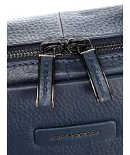 PIQUADRO MODUS RESTYLING Aktentasche aus Leder für PC 14 " Blau - Arbeitstaschen - 3