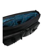 PIQUADRO HARPER 15,6-Zoll-Laptop-Aktentasche aus Leder Schwarz - Arbeitstaschen - 3