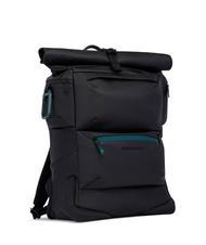 PIQUADRO CORNER 2.0 SPECIALE  15,6-Zoll-Laptop-Rucksack aus Leder mit Regenhülle - PC-Rucksäcke