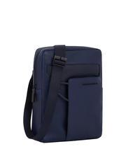 PIQUADRO AYE iPad-Tasche aus Leder Blau - Umh&auml;ngetaschen Herren - 2