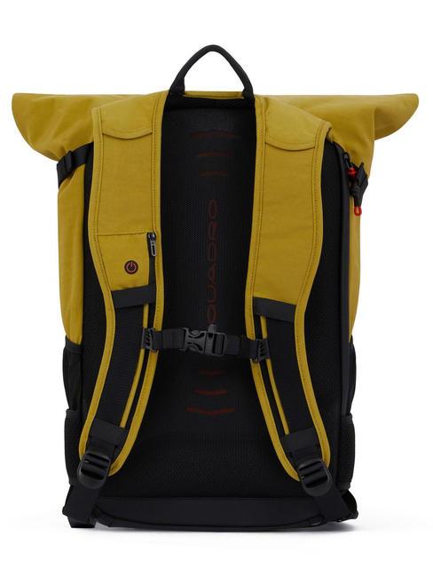 INIA RollTop-Rucksack für 15,6-Zoll-PC Gelb - PC-Rucksäcke