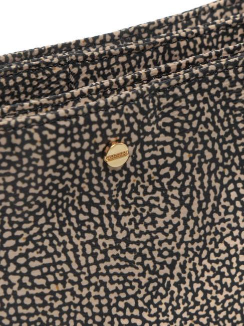 L'ECOLE NYLON Umhängetasche mit drei Fächern OP / NATUR / SCHWARZ - Damentaschen