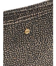 BORBONESE L'ECOLE NYLON Umhängetasche mit drei Fächern OP / NATUR / SCHWARZ - Damentaschen - 3