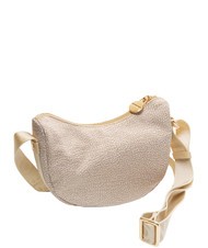 BORBONESE HOBO LUNA MINI ECO LINE Schultertasche Sand - Damentaschen - 2