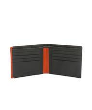 SPALDING STRIPE 8cc Lederbrieftasche braun/orange - Brieftaschen Herren - 2