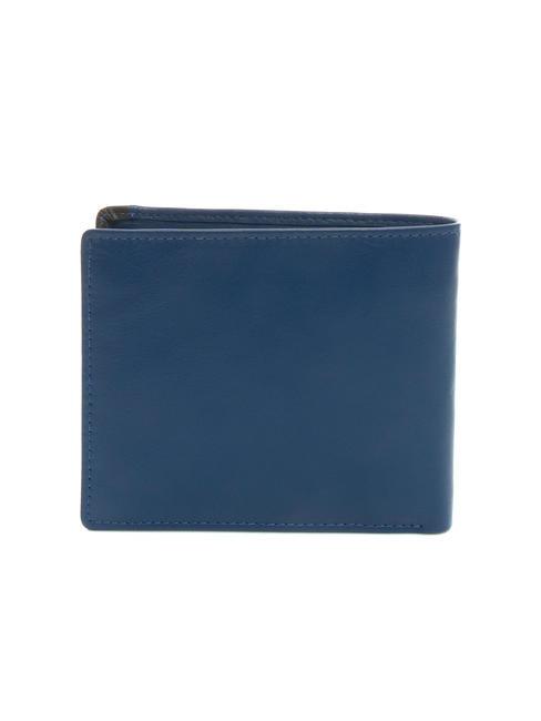 STRIPE 8cc Lederbrieftasche marine/braun - Brieftaschen Herren