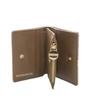 BORBONESE CLASSICA Kleines Portemonnaie beiger Meer - Brieftaschen Damen - 2