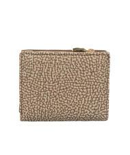 BORBONESE CLASSICA Kleines Portemonnaie beiger Meer - Brieftaschen Damen - 3