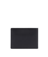 PIQUADRO FINN Mittelgroße Lederbrieftasche Schwarz - Brieftaschen Herren - 3