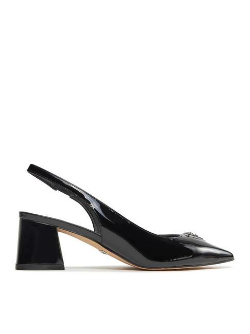 ZANDA Slingback-Pumps aus Lackleder SCHWARZ - Damenschuhe