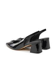 GUESS ZANDA Slingback-Pumps aus Lackleder SCHWARZ - Damenschuhe - 6