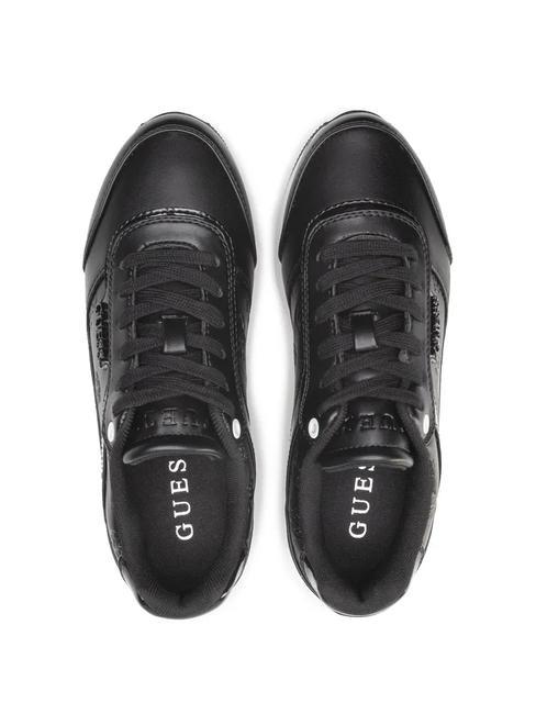 HANSIN High Sneakers Schwarz Schwarz - Damenschuhe