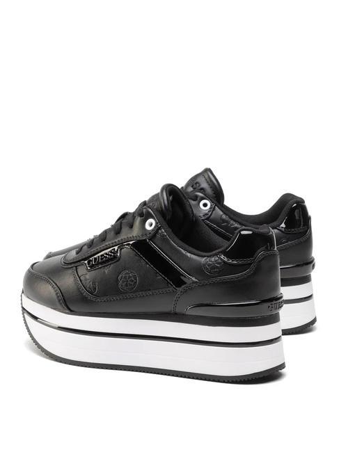 HANSIN High Sneakers Schwarz Schwarz - Damenschuhe
