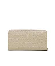 CALVIN KLEIN CK MUST Geldb&ouml;rse mit umlaufendem Rei&szlig;verschluss Steinbeige - Brieftaschen Damen - 3