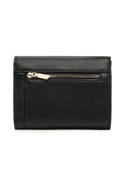 RE-LOCK Mittelgro&szlig;e dreifach faltbare Geldb&ouml;rse ckschwarz - Brieftaschen Damen