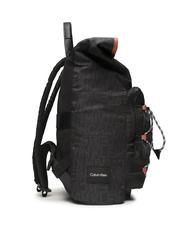 CALVIN KLEIN CK MUST T HIKE MONO Laptop-Rucksack mit Rollverschluss, 13 Zoll saisonales Monoschwarz - PC-Rucksäcke - 3