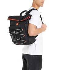 CALVIN KLEIN CK MUST T HIKE MONO Laptop-Rucksack mit Rollverschluss, 13 Zoll saisonales Monoschwarz - PC-Rucksäcke - 7