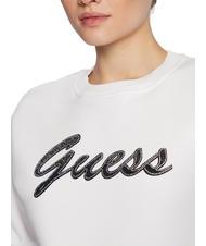 GUESS LOGO Sweatshirt mit Logo-Print purwei&szlig; - Sweatshirts Damen - 3