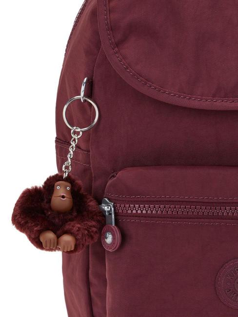 EZRA S Kleiner Rucksack Merlot - Damentaschen