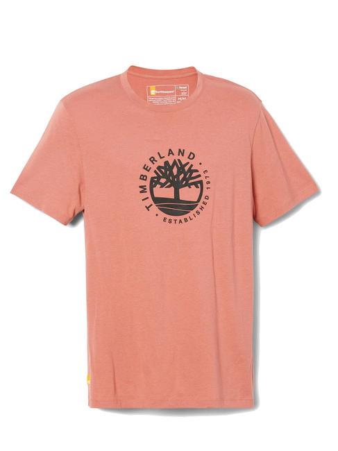 SS REFIBRA Baumwoll t-shirt helles Mahagoni - Herren-T-Shirts