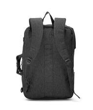 CIAK RONCATO MILLENNIUM Rucksack-Aktentasche mit 3 Reißverschlüssen, 15,6-Zoll-Laptophalter Schwarz - Arbeitstaschen - 3