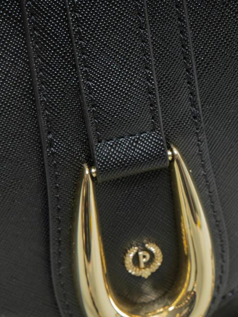 DROP Umh&auml;ngetasche mit Kettengriff Schwarz - Damentaschen