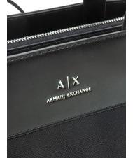 ARMANI EXCHANGE A|X Handtasche mit Schultergurt Schwarz - Damentaschen - 3