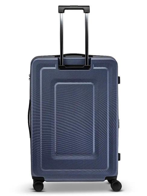 RITMO Gro&szlig;er erweiterbarer Trolley blu navy - Harte Trolleys