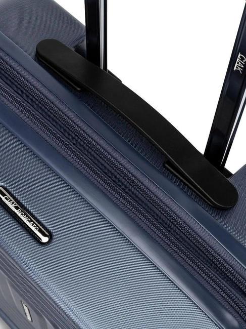 RITMO Gro&szlig;er erweiterbarer Trolley blu navy - Harte Trolleys