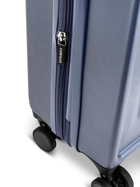 RITMO Gro&szlig;er erweiterbarer Trolley blu navy - Harte Trolleys