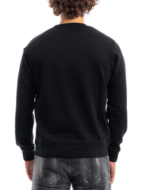MENDIL Sweatshirt mit Rundhalsausschnitt schwarz2 - Sweatshirts Herren