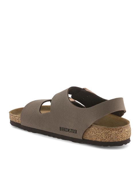 MILANO Birko-Flor-Sandalen-Slipper Mokka - Schuhe Unisex
