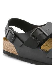 BIRKENSTOCK MILANO Slipper-Sandale aus Birko-Flor Schwarz - Schuhe Unisex - 4