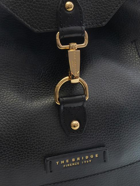 CORE SOFT Lederrucksack Schwarzes Gold - Damentaschen