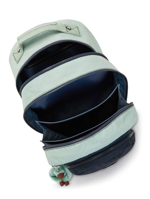 CLASS ROOM 15 "Laptop-Rucksack meergrüner Block - Rucksäcke für Schule &amp; Freizeit