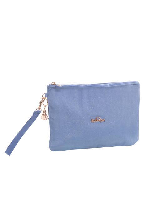 IAKA L WRISTLET Trio-Clutch mit Manschette lila Glitzer - Damentaschen