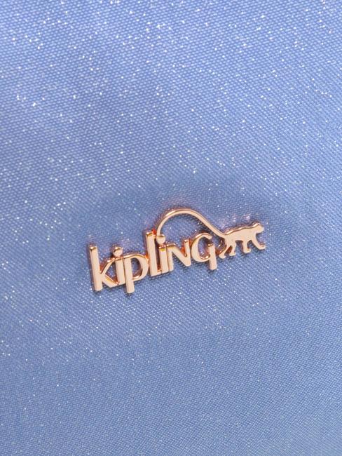 IAKA L WRISTLET Trio-Clutch mit Manschette lila Glitzer - Damentaschen