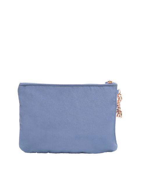 IAKA L WRISTLET Trio-Clutch mit Manschette lila Glitzer - Damentaschen