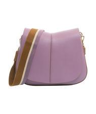 GIANNI CHIARINI HELENA ROUND Ledertasche mit doppeltem Schultergurt Argyle-Lila - Damentaschen - 2