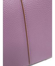 GIANNI CHIARINI HELENA ROUND Ledertasche mit doppeltem Schultergurt Argyle-Lila - Damentaschen - 4
