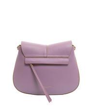 GIANNI CHIARINI HELENA ROUND Ledertasche mit doppeltem Schultergurt Argyle-Lila - Damentaschen - 5