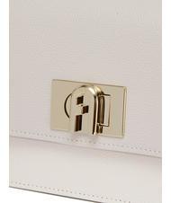 FURLA 1927 Mini-Umh&auml;ngetasche aus Ares-Leder Perle - Damentaschen - 3