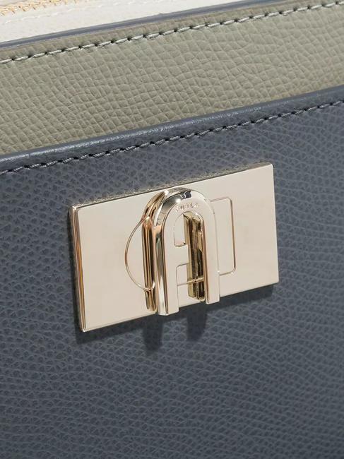 1927 Minitasche aus Leder Erde/Marmor mit Perlmutt - Damentaschen