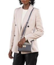 FURLA 1927 Minitasche aus Leder Erde/Marmor mit Perlmutt - Damentaschen - 5